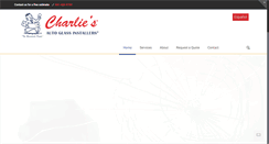 Desktop Screenshot of charliesautoglasswpb.com